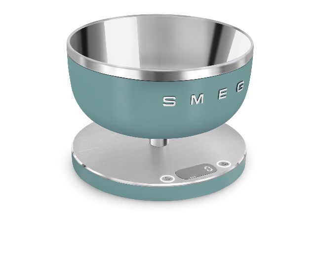 Bilancia Da Cucina Verde Smeraldo Opaco Smeg 184712 891ksc01egmww