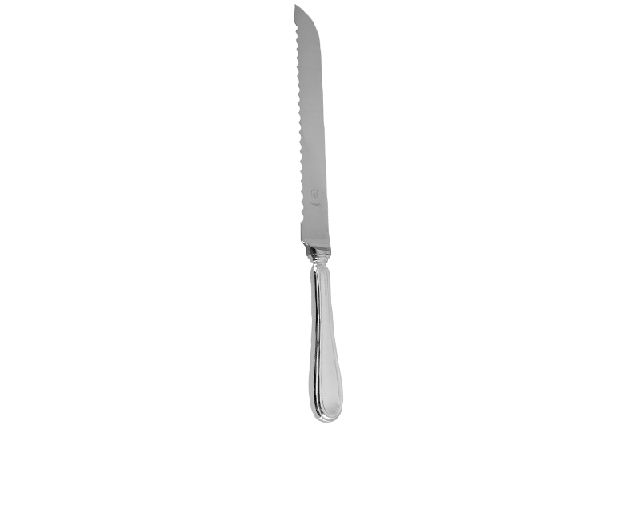 Coltello Panettone Argento In Stile Inglese Selezione Zanolli 62319 Za216081bl