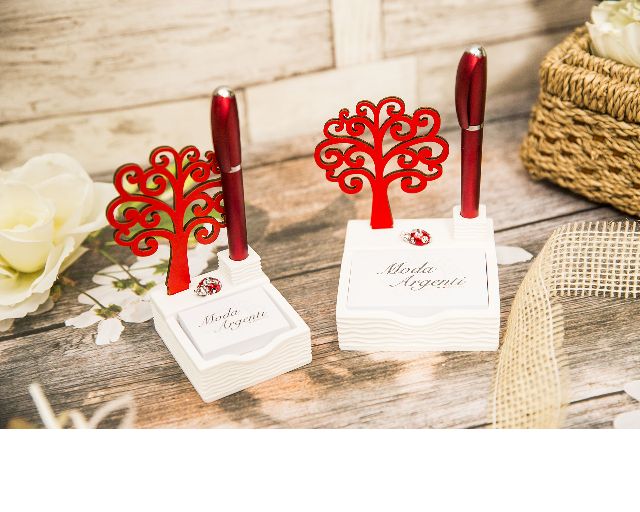 Set Scrivania Albero Della Vita Porta Post It E Penna Misura Media Selezione Zanolli 166547 941ma4538bcp