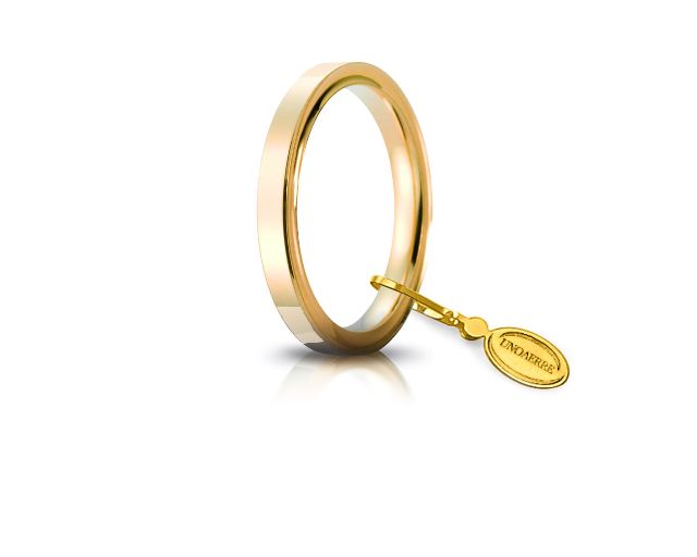 Fede cerchio di luce oro 750‰