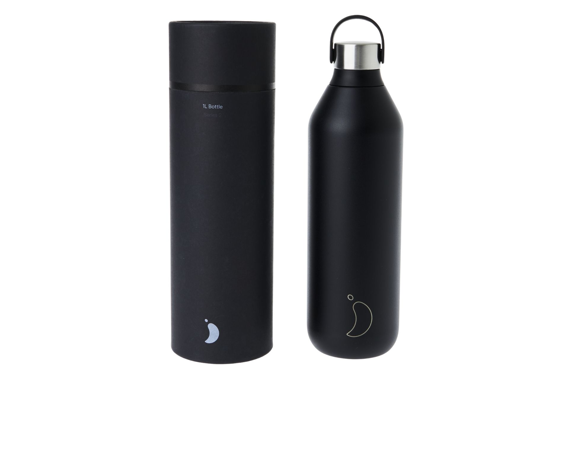 Thermal Bottle Steel Abyss Black Chillys Bottles 186822 944b1000s2ablk