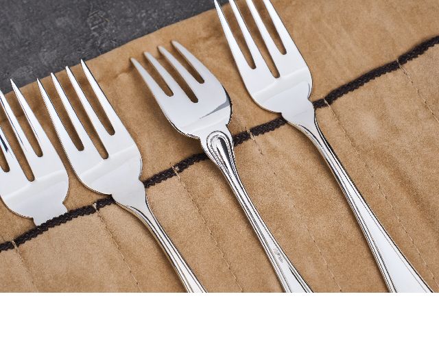 Set Posate Pesce Argento 16 Pezzi In Stile Inglese Usato Ricondizionato Zanolli Vintage 190521 Us0008744