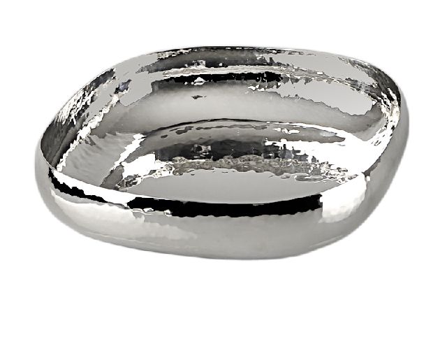 Square bowl silver plated