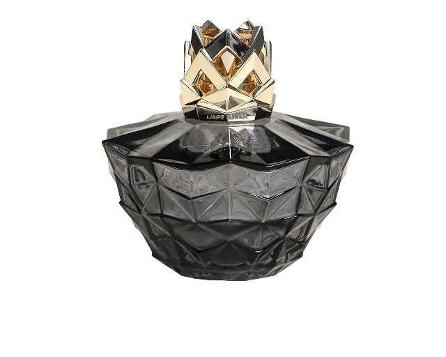 Cofanetto lampada catalitica kali nero con profumo 250 ml splendeur vanille