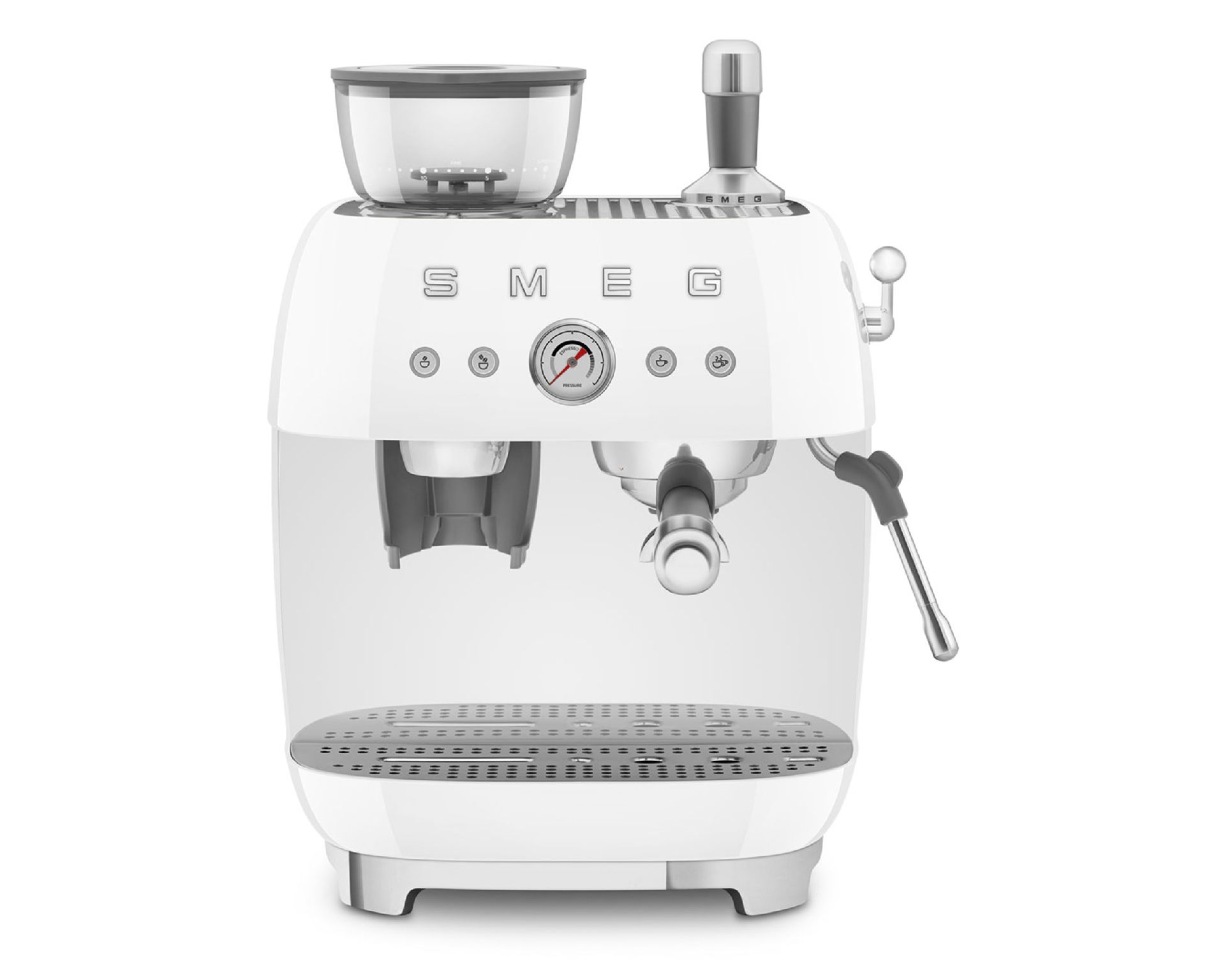 Macchina Da Caffe Manuale Con Macina Caffe Bianco Smeg 189497 891egf03wheu