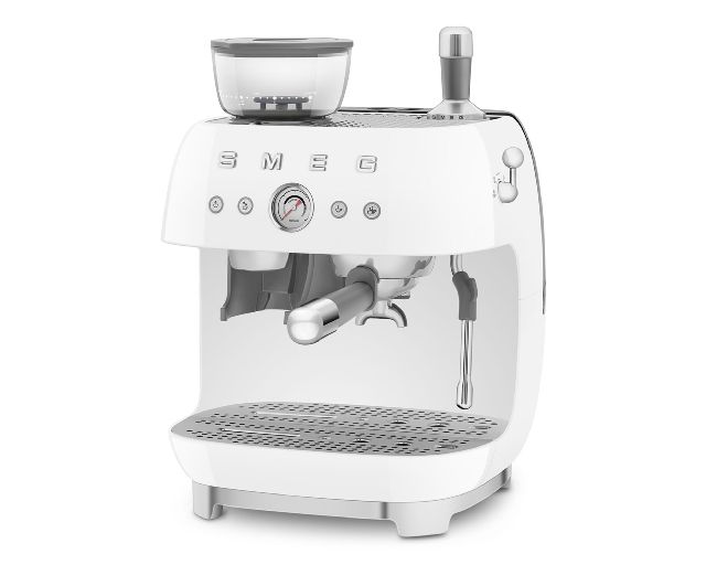 Macchina Da Caffe Manuale Con Macina Caffe Bianco Smeg 189497 891egf03wheu