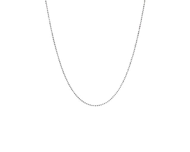 Balls necklace silver