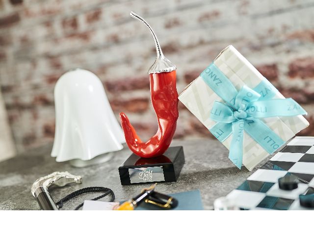 Chilly Pepper Red And Silver Selezione Zanolli 182165 875pp03011