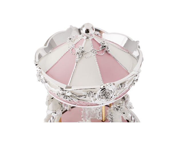 Carillon Giostra Dei Cavalli Rosa Selezione Zanolli 165878 592b419002r