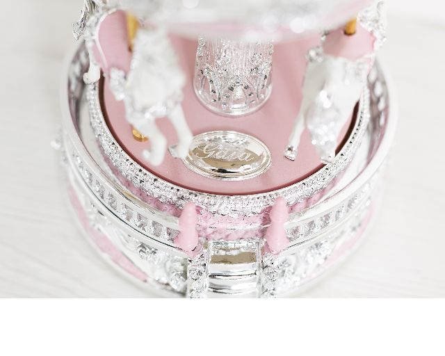 Carillon Giostra Dei Cavalli Rosa Selezione Zanolli 165878 592b419002r