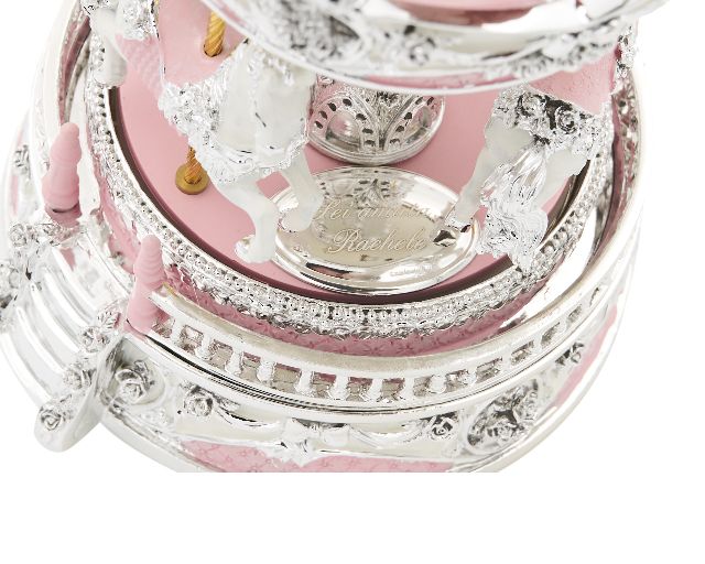 Carillon Giostra Dei Cavalli Rosa Selezione Zanolli 165878 592b419002r