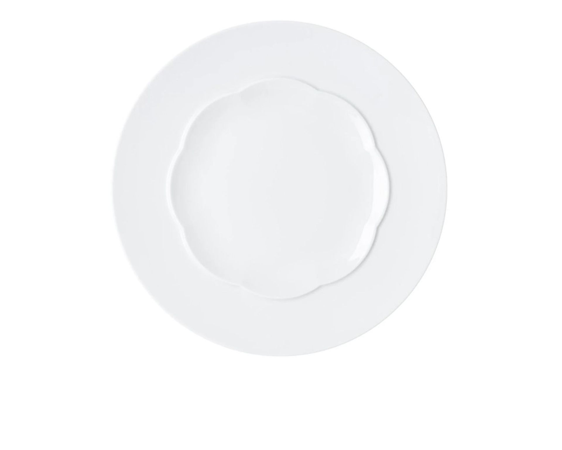 Piatto Piano Sonetto Porcellana Bianco Rosenthal 187386 I1060080000110868