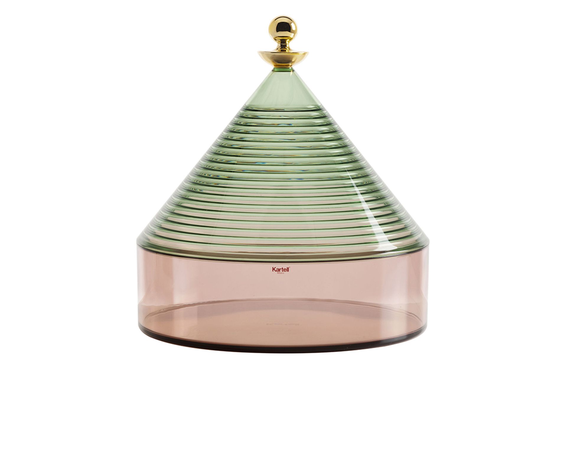 Contenitore Da Tavola Trullo Verde Salvia E Rosa Kartell 157302 90601550ve