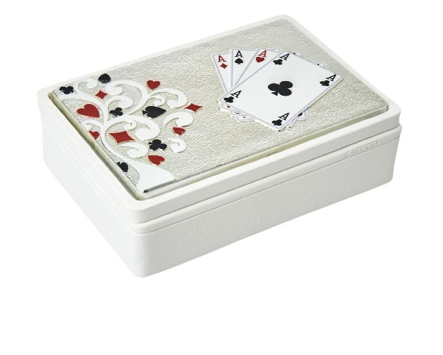 Box with two decks of cards