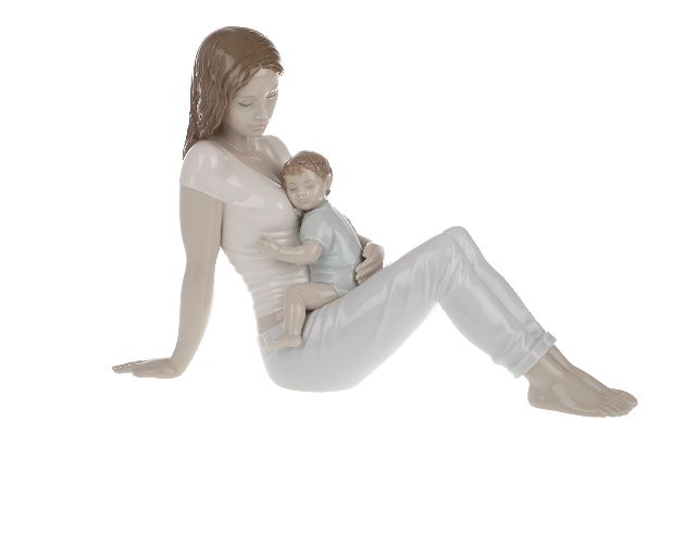A mother love porcelain