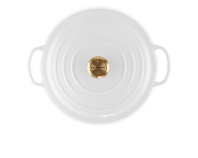 Cocotte Rotonda Evolution Ghisa White Le Creuset