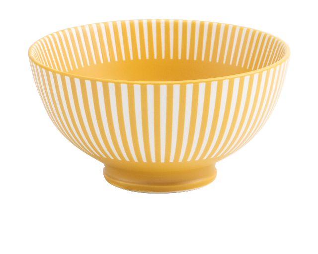 Bowl levante porcelain yellow