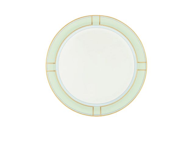 Dinner plate diva porcelain green