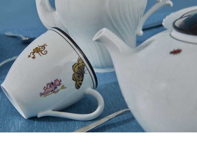 Teiera Con Coperchio Arcadia Bianco Porcellana Richard Ginori 167008 F14000te4001500b50