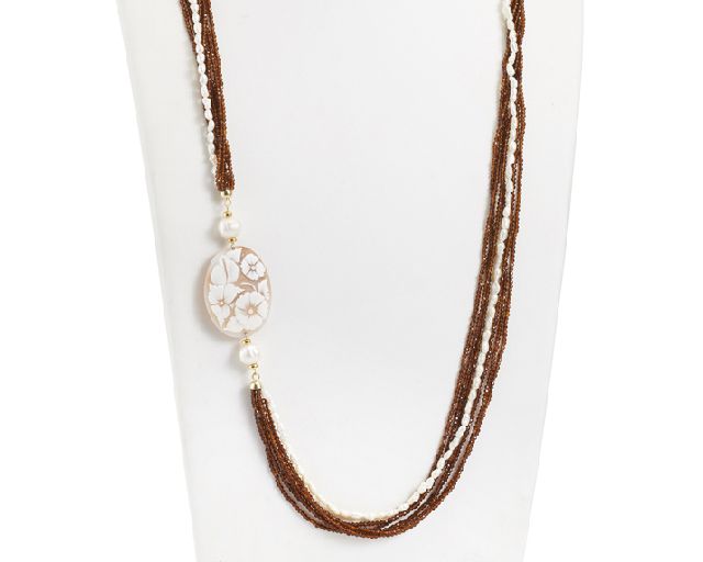 Necklace moonlight silver