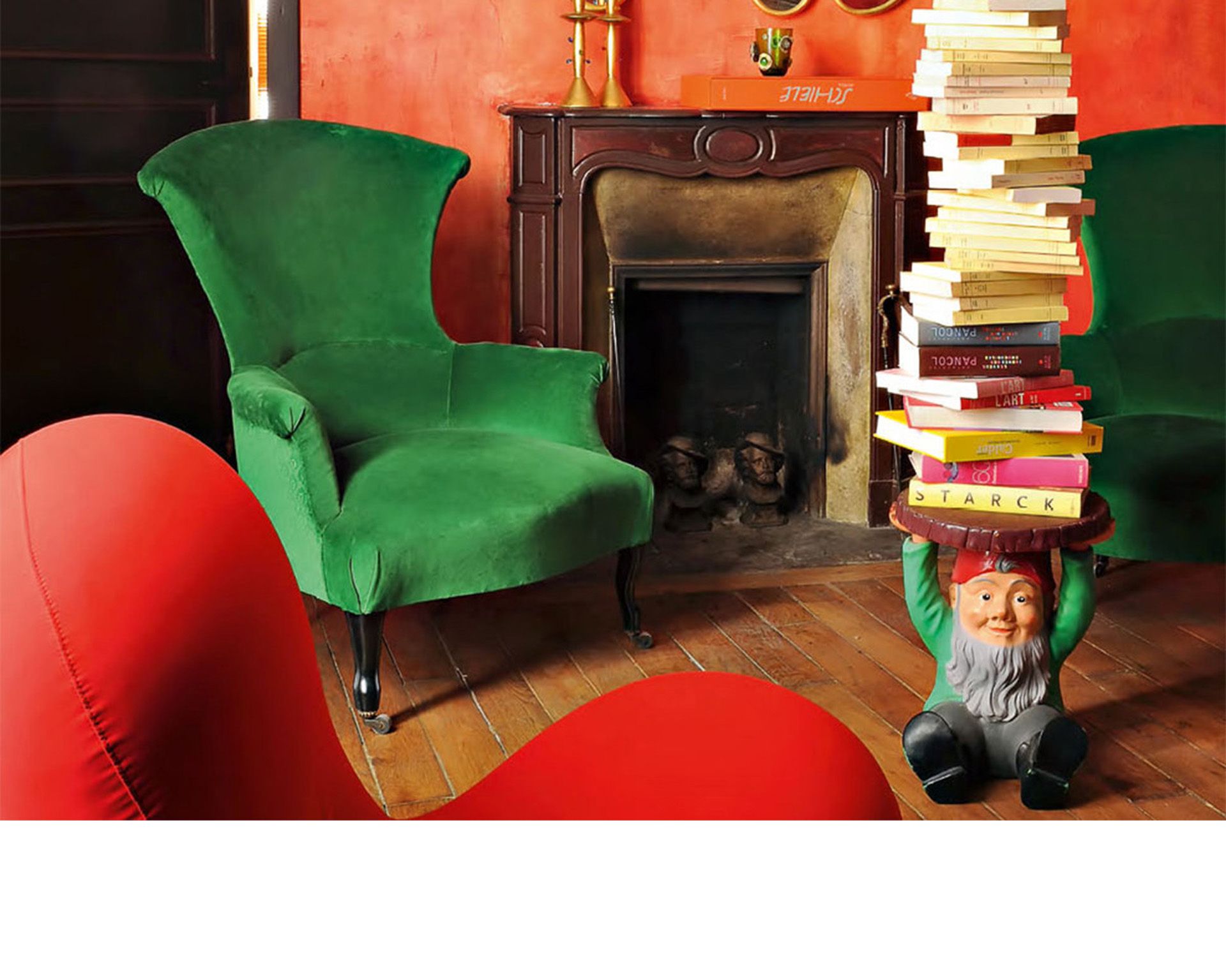 Sgabello Attila Kartell