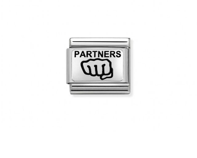Coppia Di Bracciali Composable Acciaio Uno A Me Uno A Te Partner In Crime Nomination 161605 754brcbuddydue