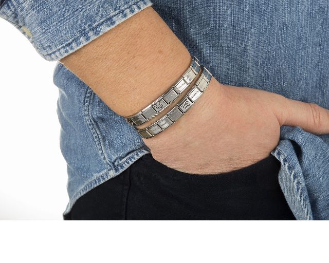 Coppia Di Bracciali Composable Acciaio Uno A Me Uno A Te Partner In Crime Nomination 161605 754brcbuddydue