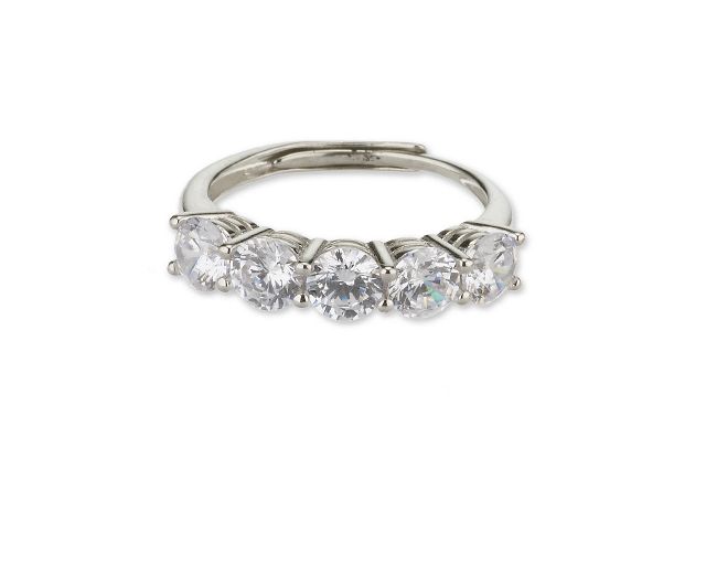 Anello argento con cubic zirconia