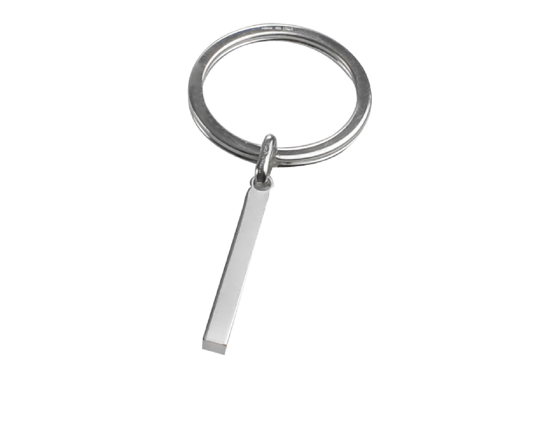 Portachiavi Argento Lettera I Selezione Zanolli 10954 2vpci