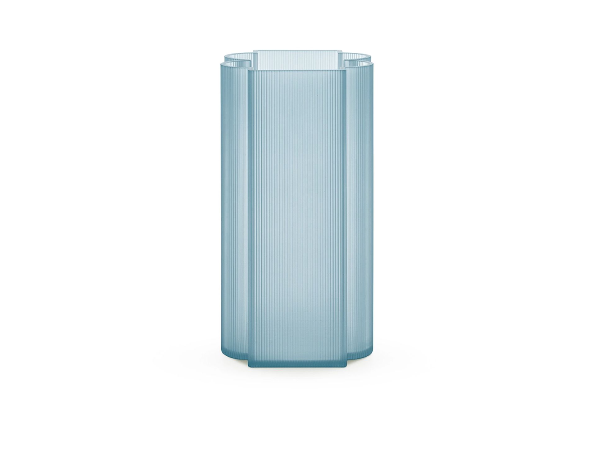 Vaso Okra Alto Azzurro Kartell