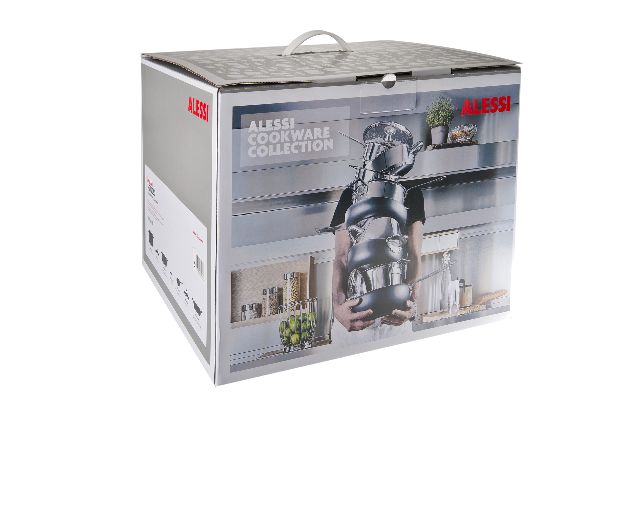 Set Pentole Mami Acciaio 7 Pezzi Alessi 128959 902sg100s7