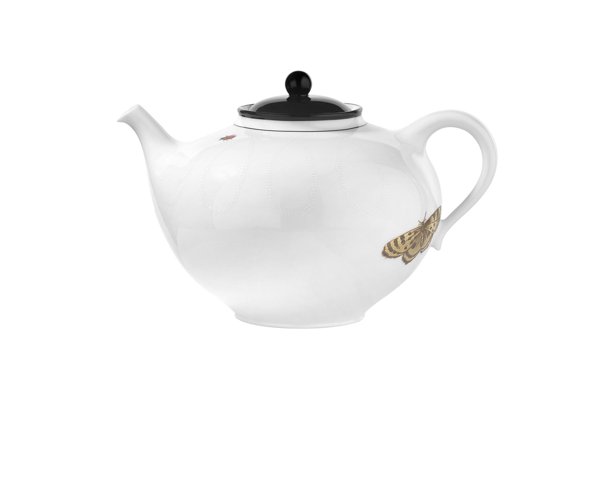 Teapot With Lid Arcadia Bianco Porcelain Richard Ginori 167008 F14000te4001500b50