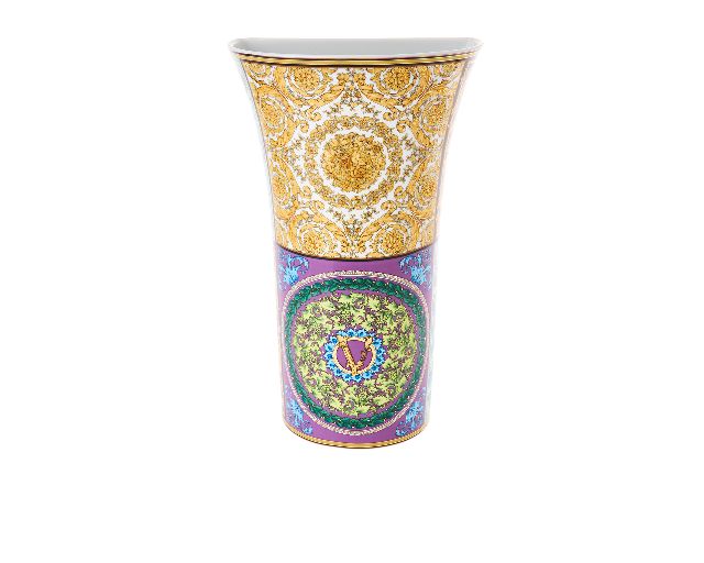 Vase barocco mosaic porcelain