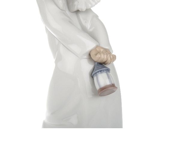 Curious Angel Porcelain Lladro