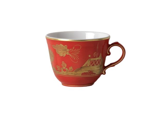 Tazza caffè oriente italiano rubrum porcellana