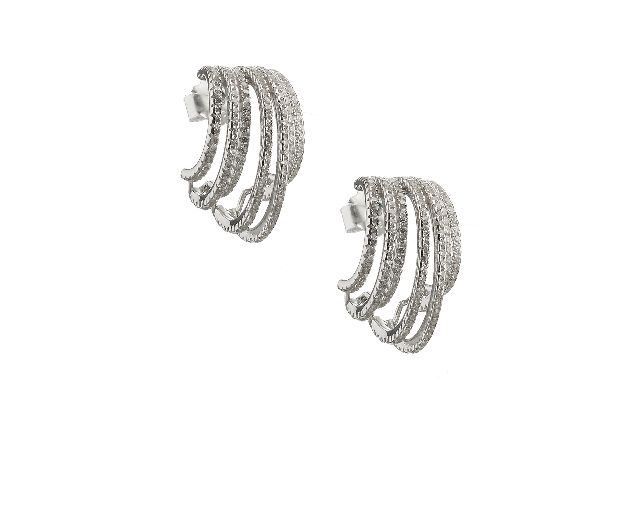 Orecchini argento con cubic zirconia