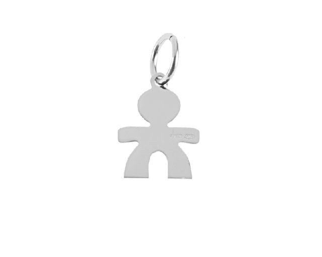 Pendant boy silver