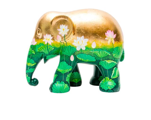 Elephant Parade Golden Lotus Elephant Parade
