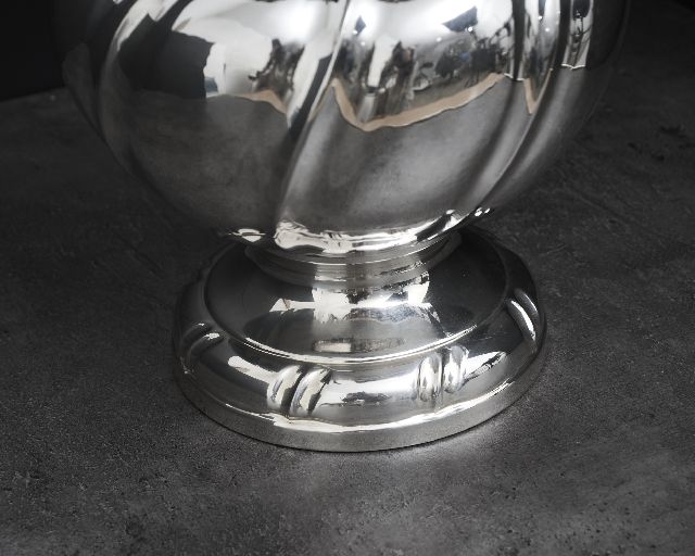 Vaso Torcion Argento In Stile 700 Usato Ricondizionato Zanolli Vintage 190531 Us0008754