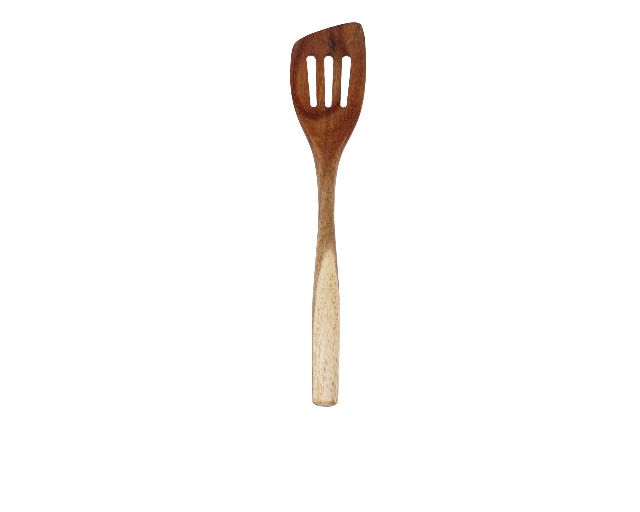 Spatula with holes wood