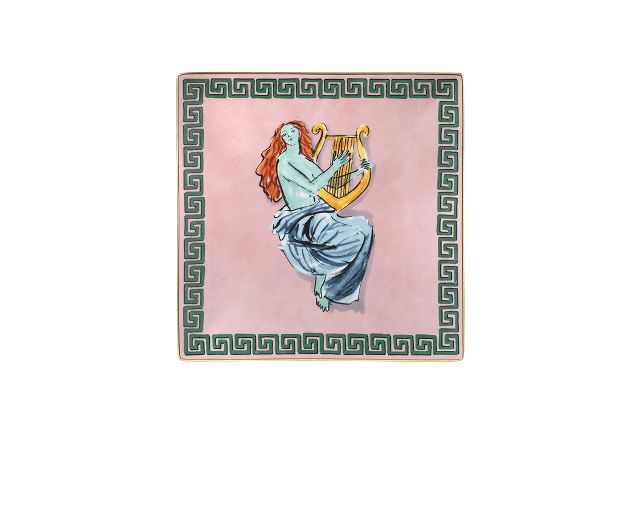 Valet tray il viaggio di nettuno porcelain pink
