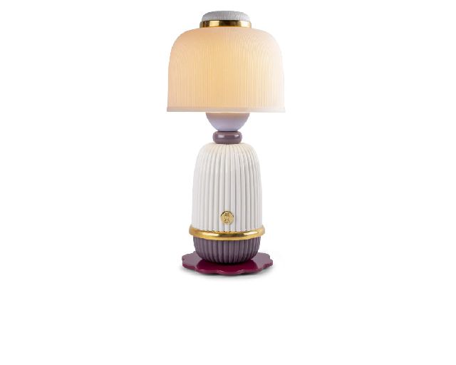 Lamp kokeshi porcelain cream