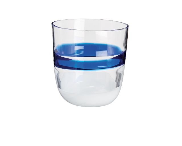 Bicchiere i diversi vetro di murano collezione 2015 capri