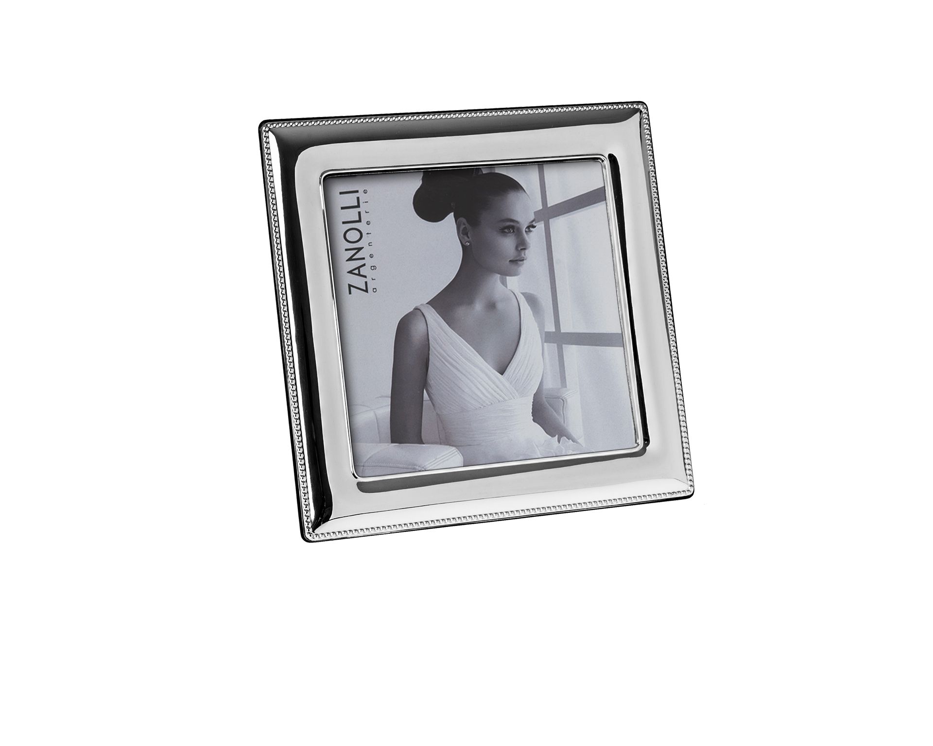 Cornice Perlinata Argento Selezione Zanolli