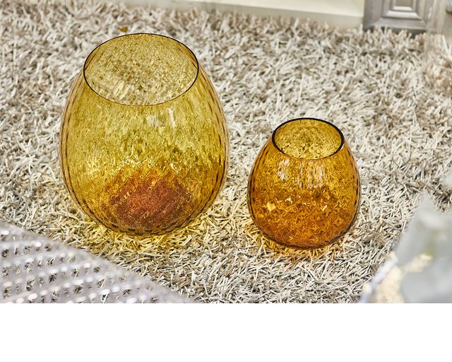 Vaso Portacandela Macrame Xxl Vetro Di Murano Color Ambra Nasonmoretti 174186 843macramexxlcb