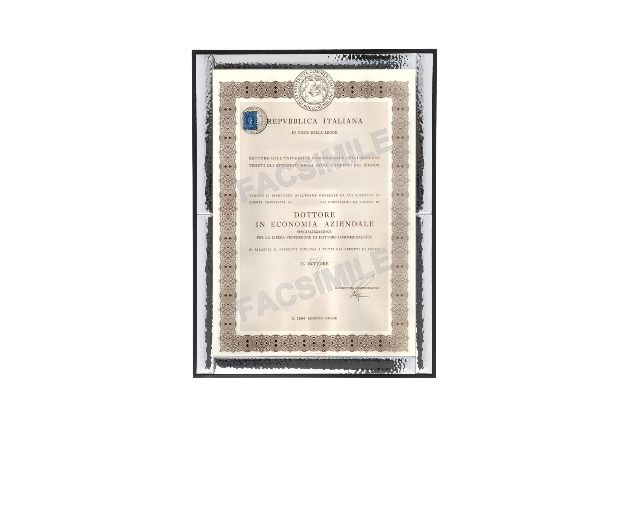 Idea regalo laurea cornice laurea per pergamena laurea argento pvd