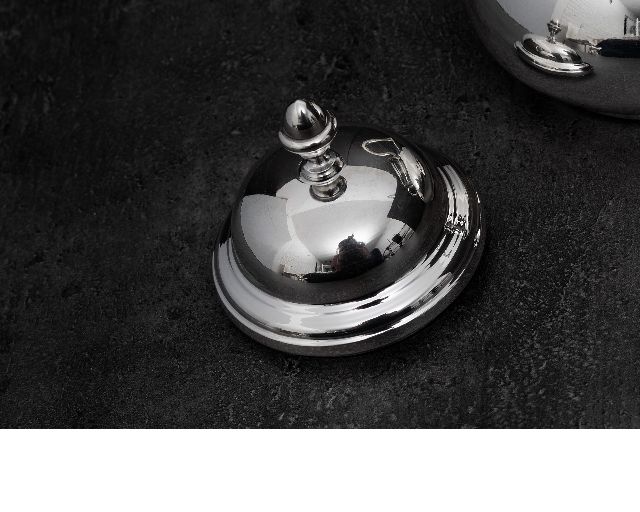 Zuccheriera Argento In Stile Inglese Usato Ricondizionato Zanolli Vintage 187637 Us0007725