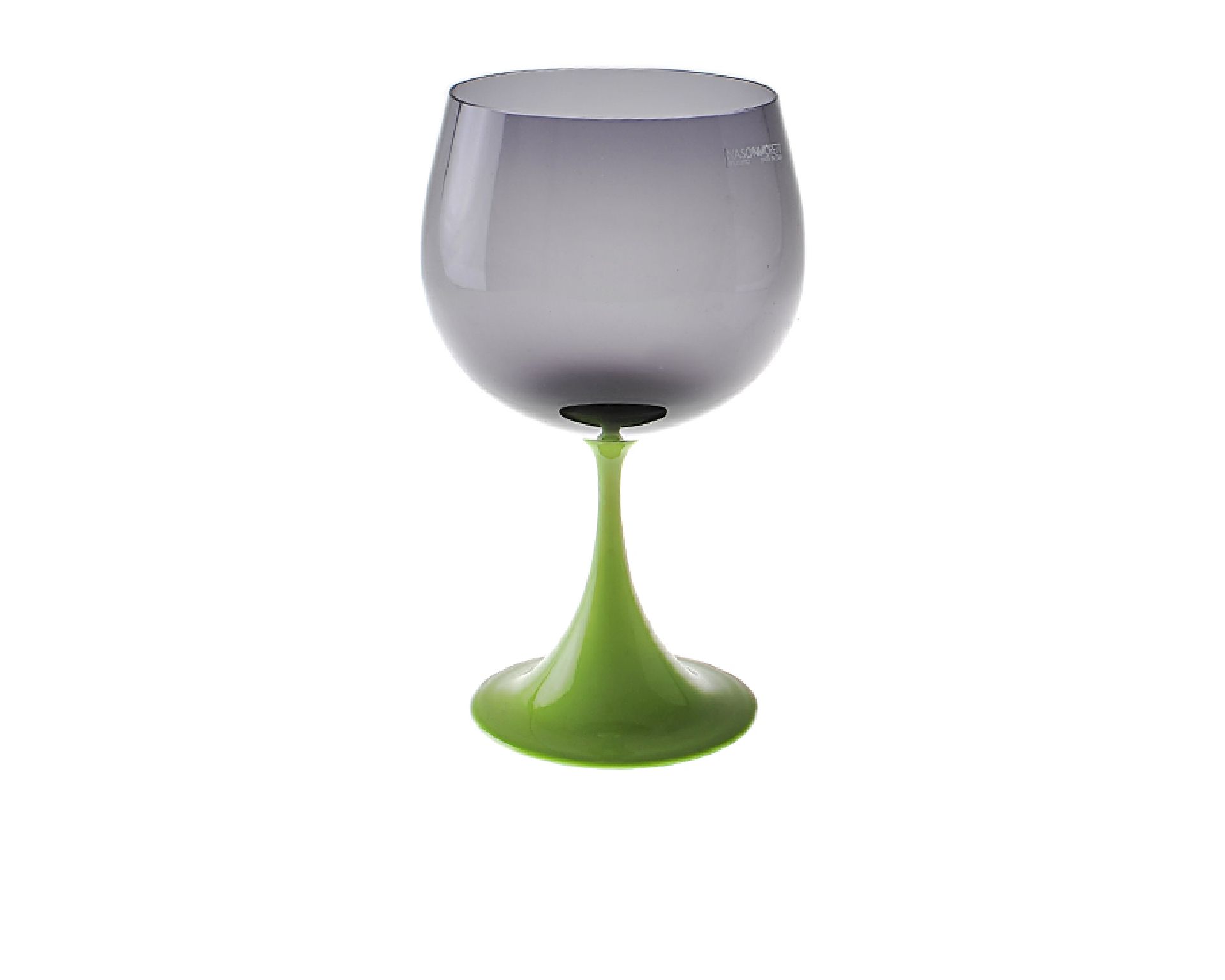Calice Borgogna Burlesque Vetro Di Murano Pisello Pervinca Nasonmoretti 56348 843bur05bg