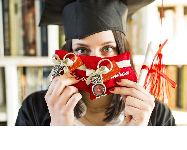 Bomboniera Laurea Portachiavi Gufo Bussola Con Sacchetto Portaconfetti Selezione Zanolli 170219 912mz22062hx