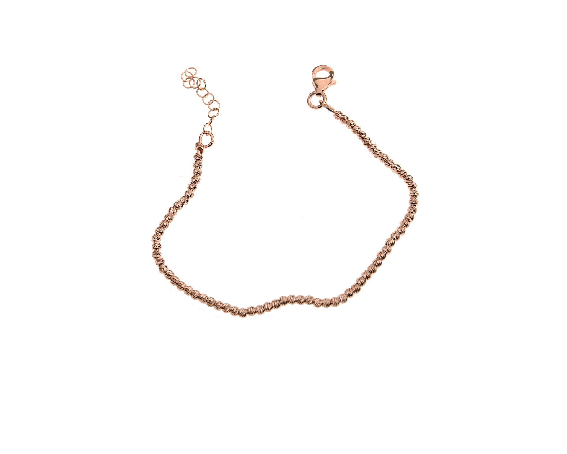 Bracciale Argento A Palline Diamantate Regolabile Selezione Zanolli 138501 611br00240